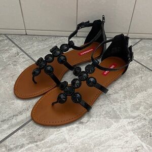 UNIONBAY Beaded Sandals